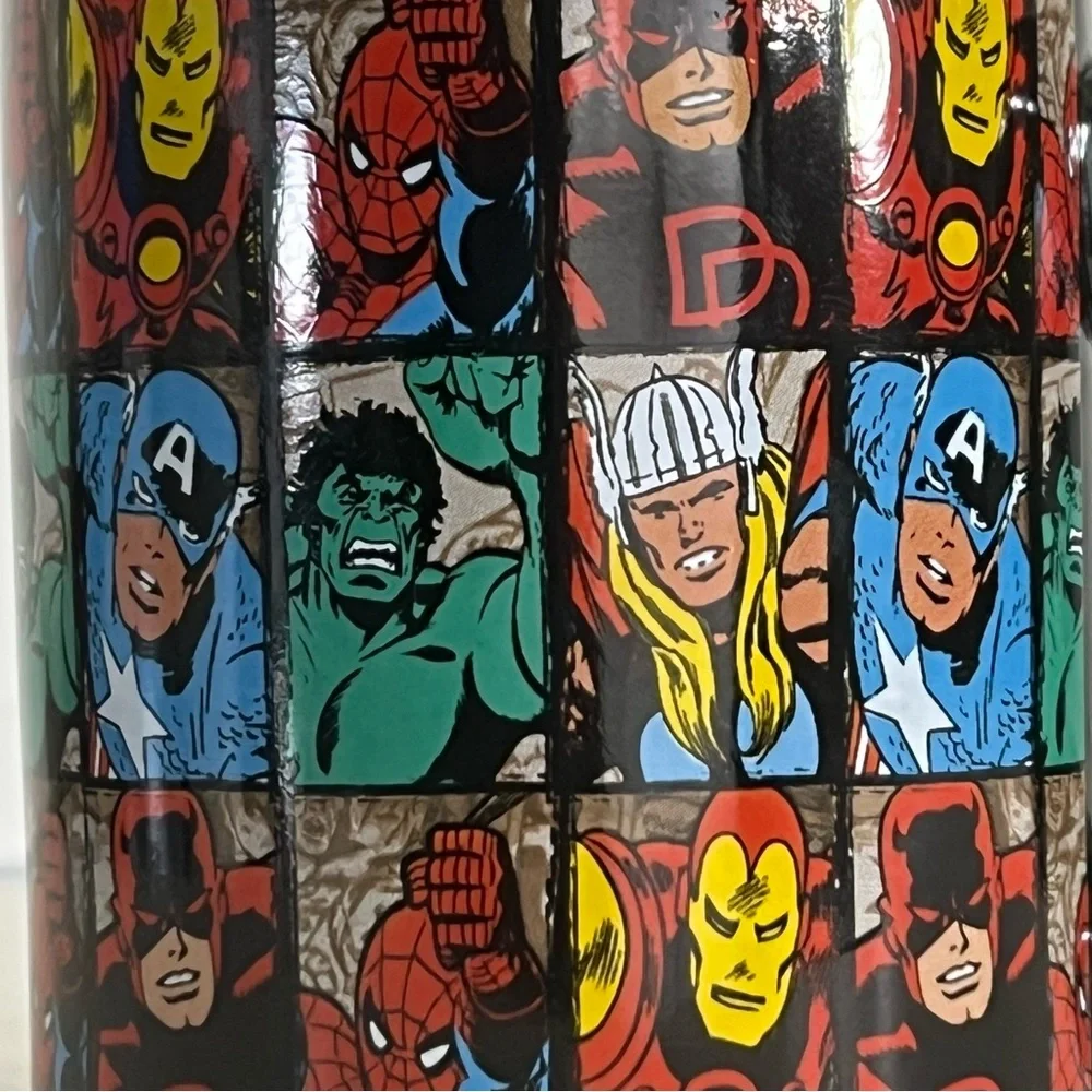Marvel Avengers Coffee Mug Captain America Iron Man Thor Hulk Ceramic Tea Cup - Picture 4 of 9